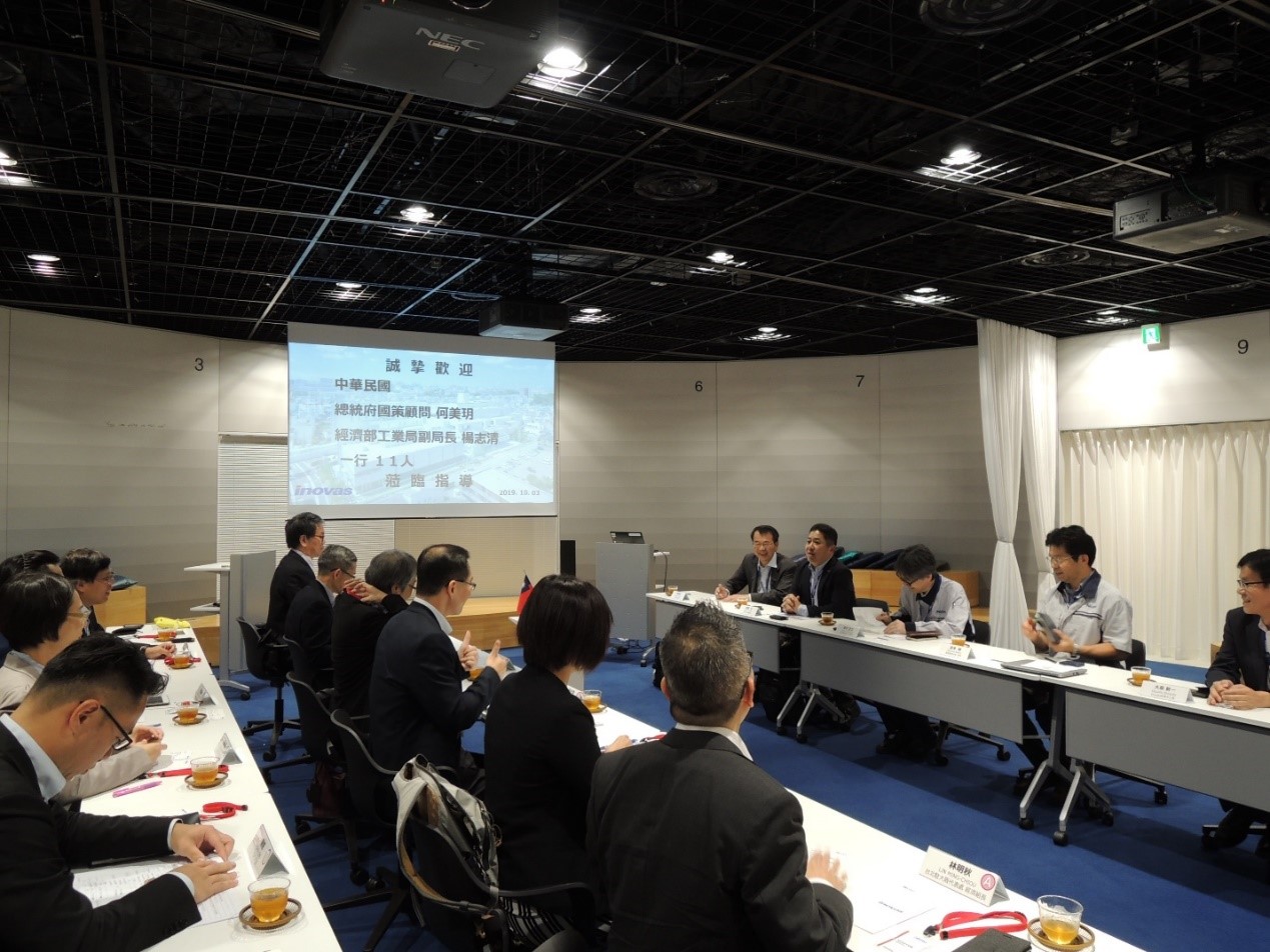 2019年日中関西OB代表団が日東電工を訪問