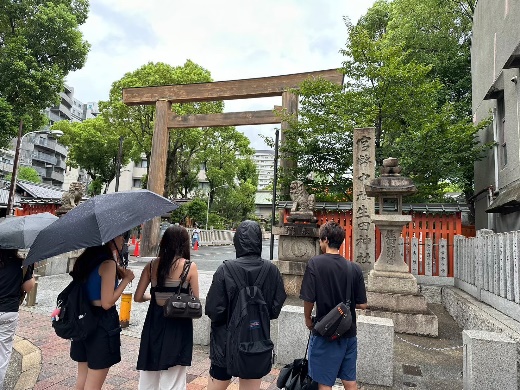 圖7:生田神社(另開新視窗) 圖7:生田神社