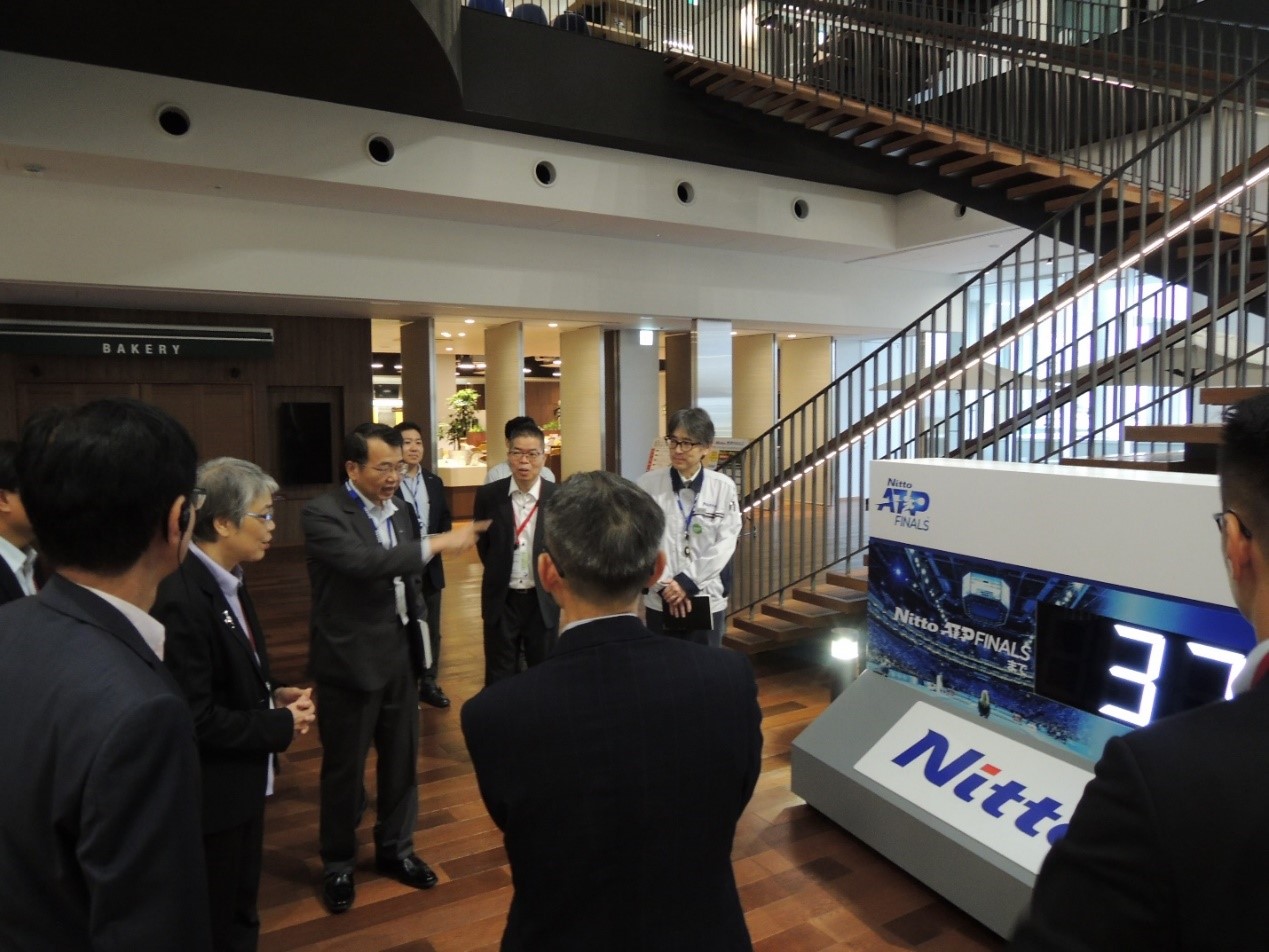 2019年台日關西OB訪日團經濟部高層拜會日東電工