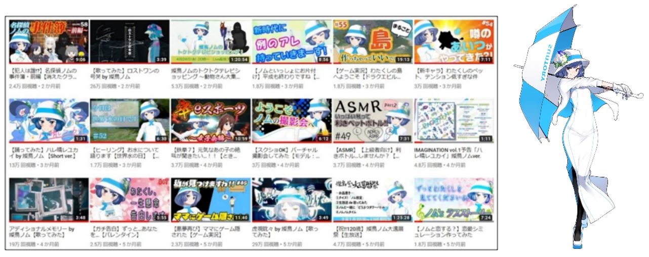 Vtuber–燦鳥諾姆