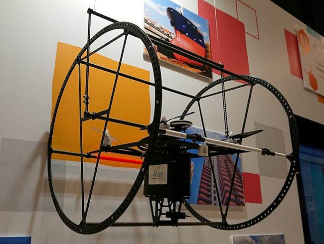 圖:建築及橋樑檢測用無人機