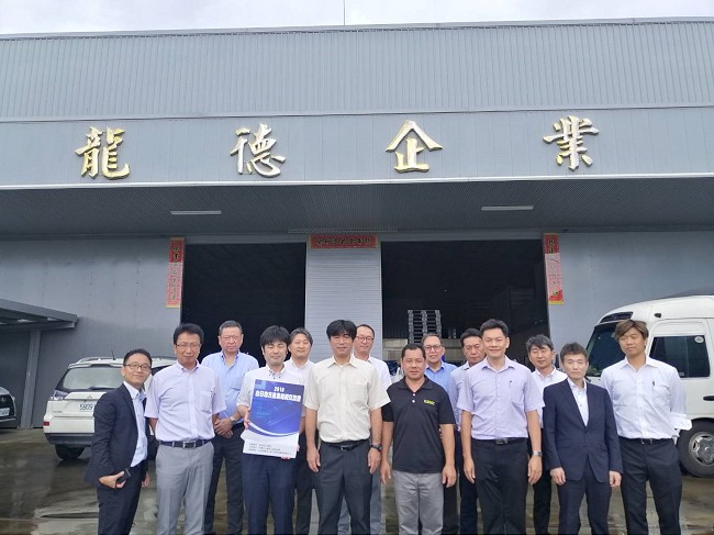 安排日本新潟縣廠商參訪龍德企業