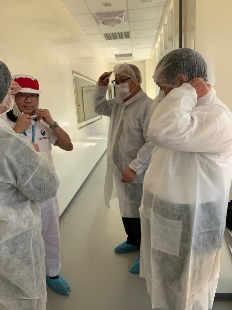 圖:一米特廠房參觀