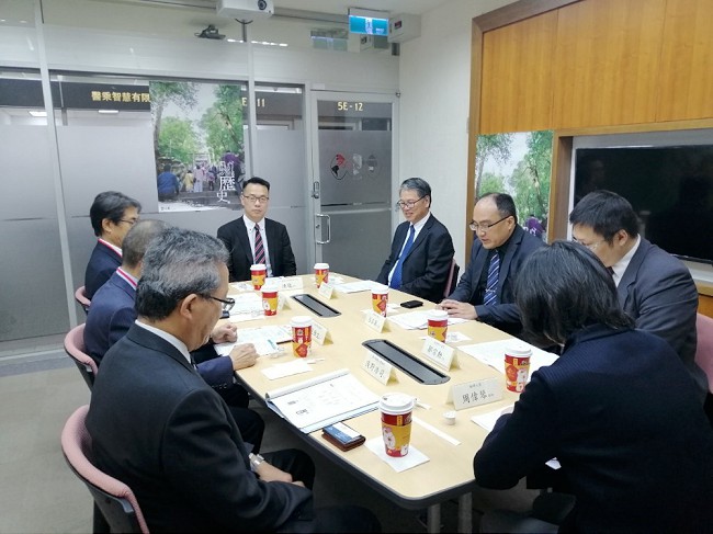 圖1：經濟部工業局呂局長與香川縣交流會議