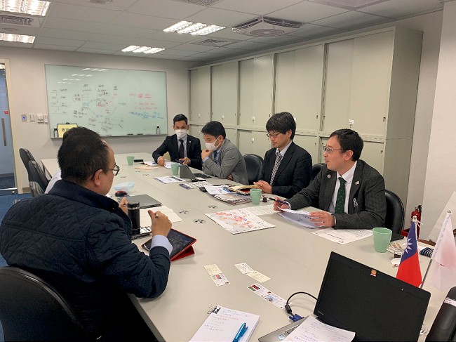 圖：TJPO與山陰Inbound機構交流會議洽談大數據技術合作