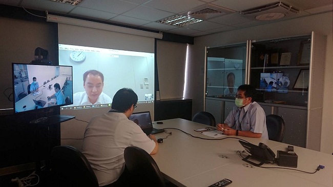 圖：與香川縣政府討論活動規劃