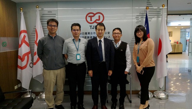 圖:TJPO與靜岡縣駐台辦事處進行交流