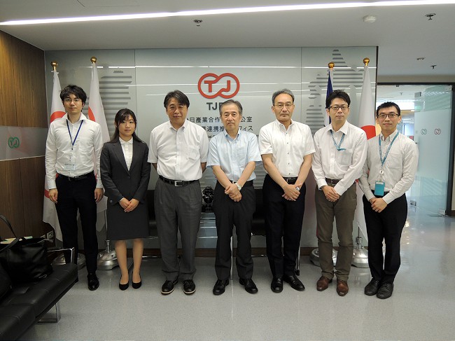 圖：九州經濟產業局來訪TJPO洽談對台交流合作