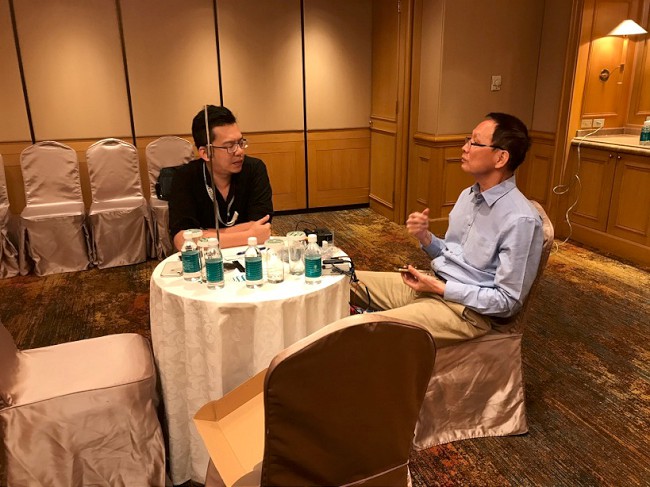 圖：Panasonic與頷英公司交流