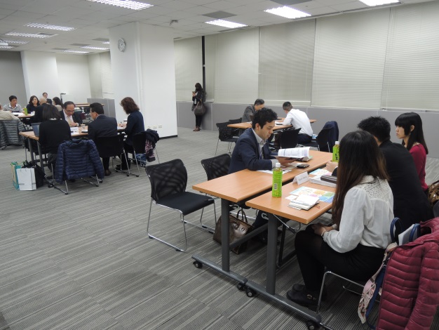 圖1:神奈川県との商談会の様子